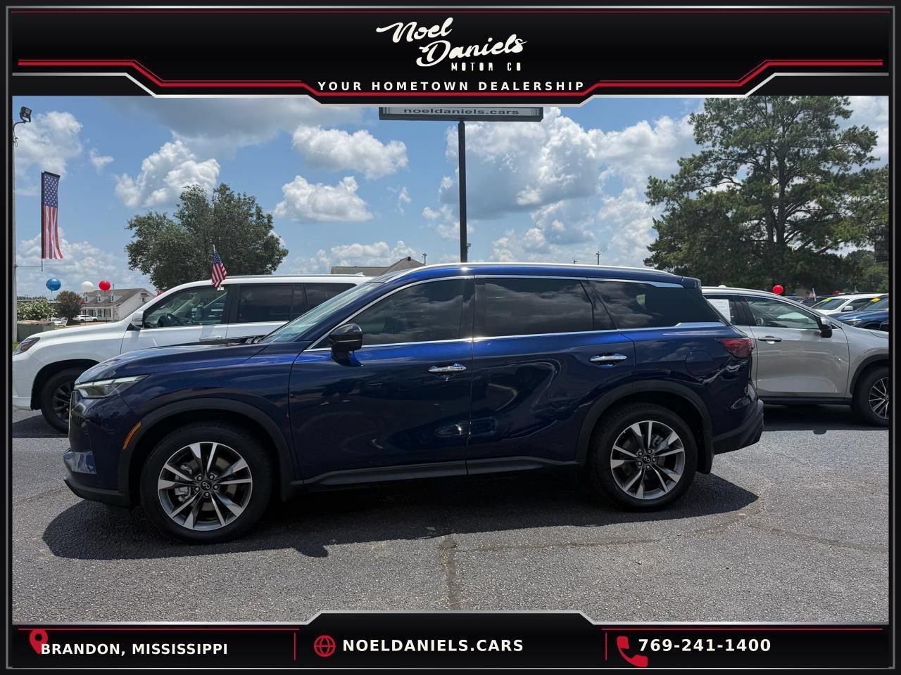 Used 2023 INFINITI QX60 Luxe w/ Cargo Package FWD image 1