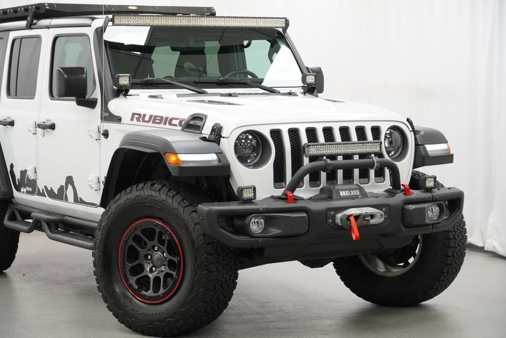 Used 2023 Jeep Wrangler Unlimited Rubicon w/ Xtreme 35 Tire Package AWD/4WD image 3