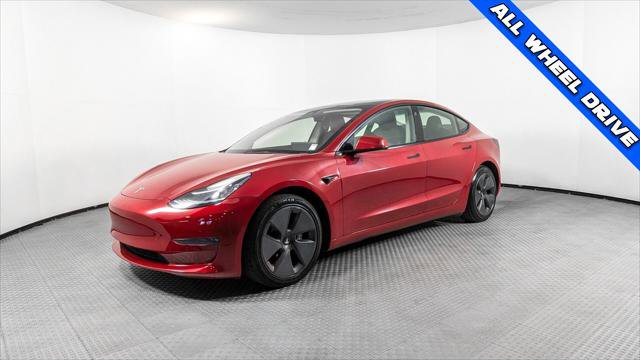 Used 2022 Tesla Model 3 Long Range AWD/4WD image 2