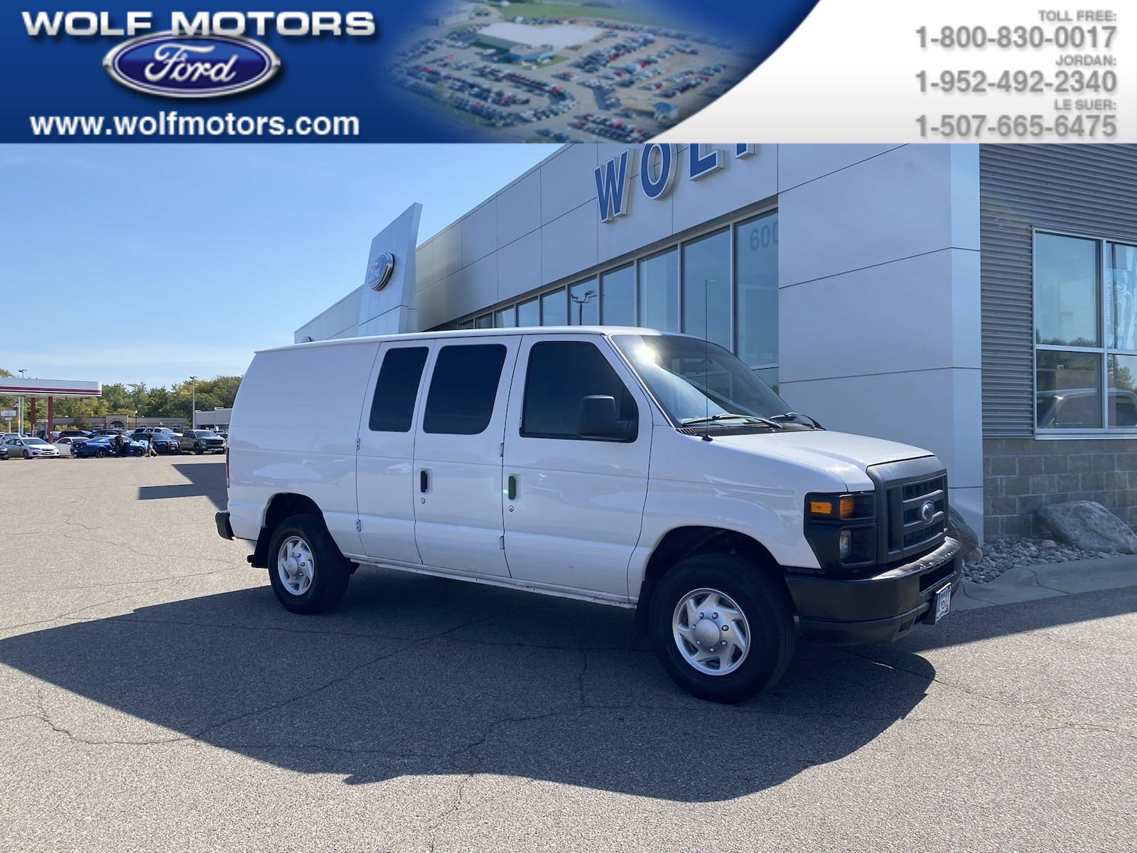 Used 2012 Ford E-250 and Econoline 250 w/ Commercial Cargo Van Pkg