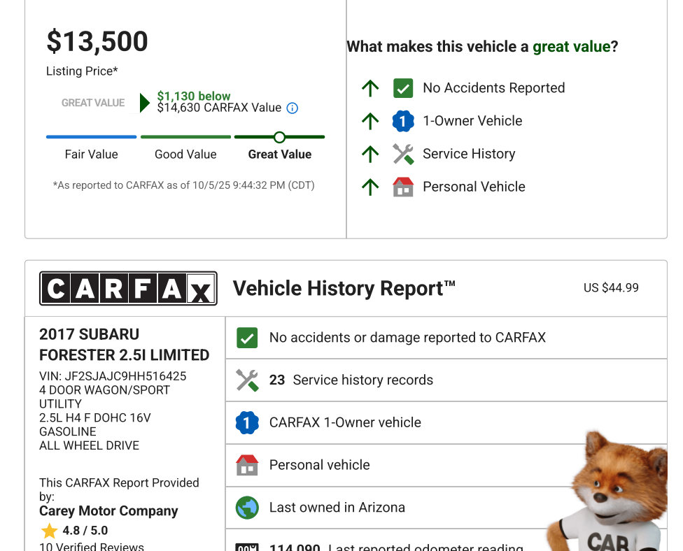 Used 2017 Subaru Forester 2.5i Limited w/ Popular Package #2 image 6