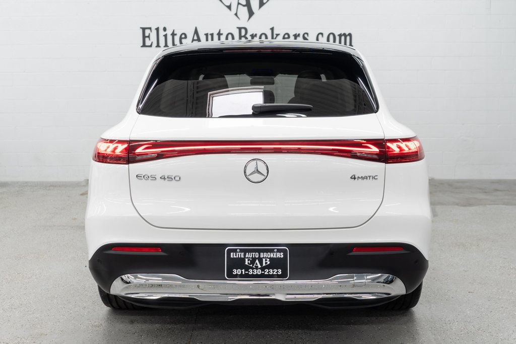 Used 2023 Mercedes-Benz EQS 450+ 4MATIC SUV w/ Acoustic Comfort Package image 4