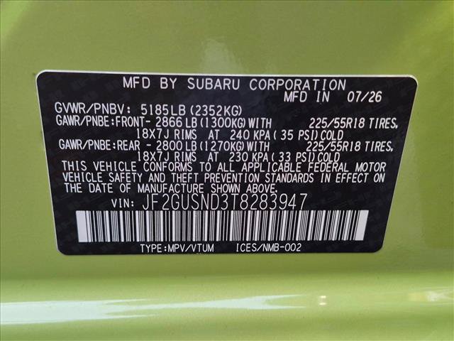 New 2026 Subaru Crosstrek 2.5i Limited AWD/4WD image 19