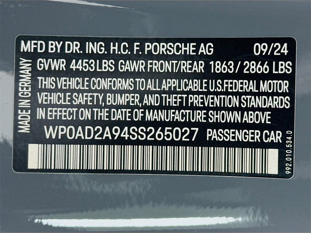 Certified 2025 Porsche 911 Turbo S image 37