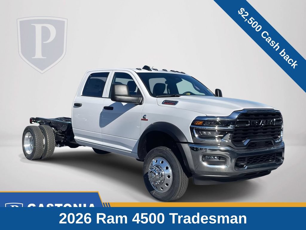 New 2026 RAM 4500 Tradesman w/ Chrome Appearance Group AWD/4WD image 1