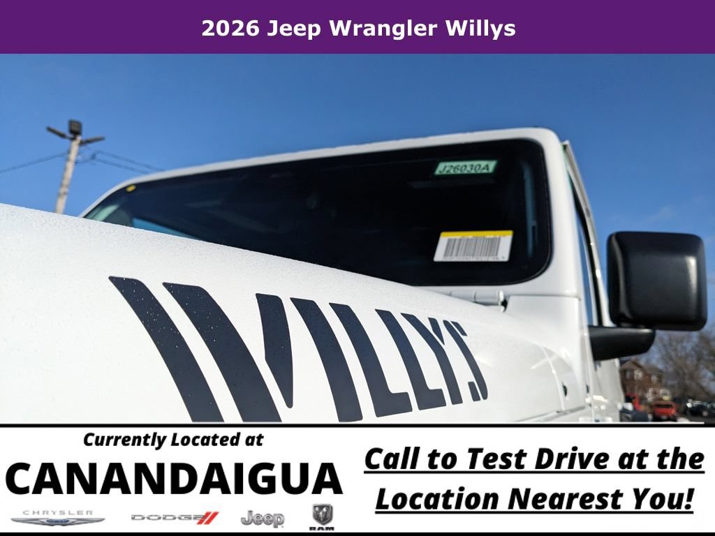 New 2026 Jeep Wrangler Unlimited Sport AWD/4WD image 26