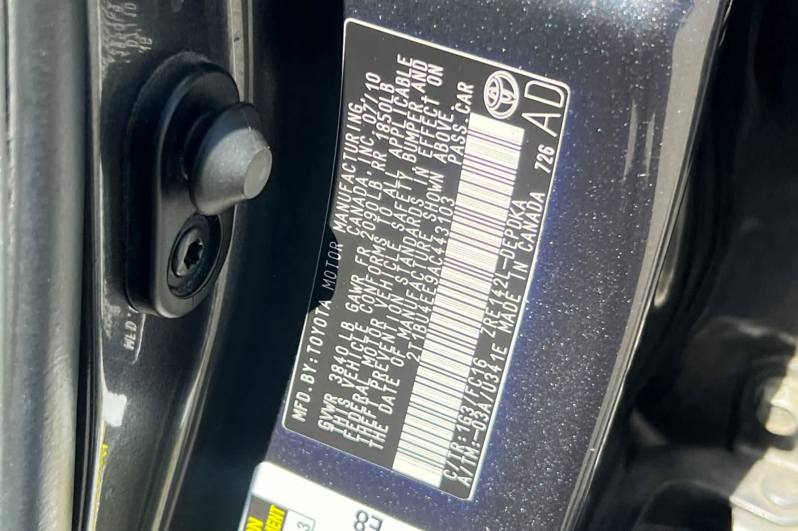 Used 2010 Toyota Corolla LE FWD image 30