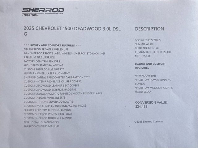 New 2025 Chevrolet Silverado 1500 RST w/ All Star Edition Plus image 16
