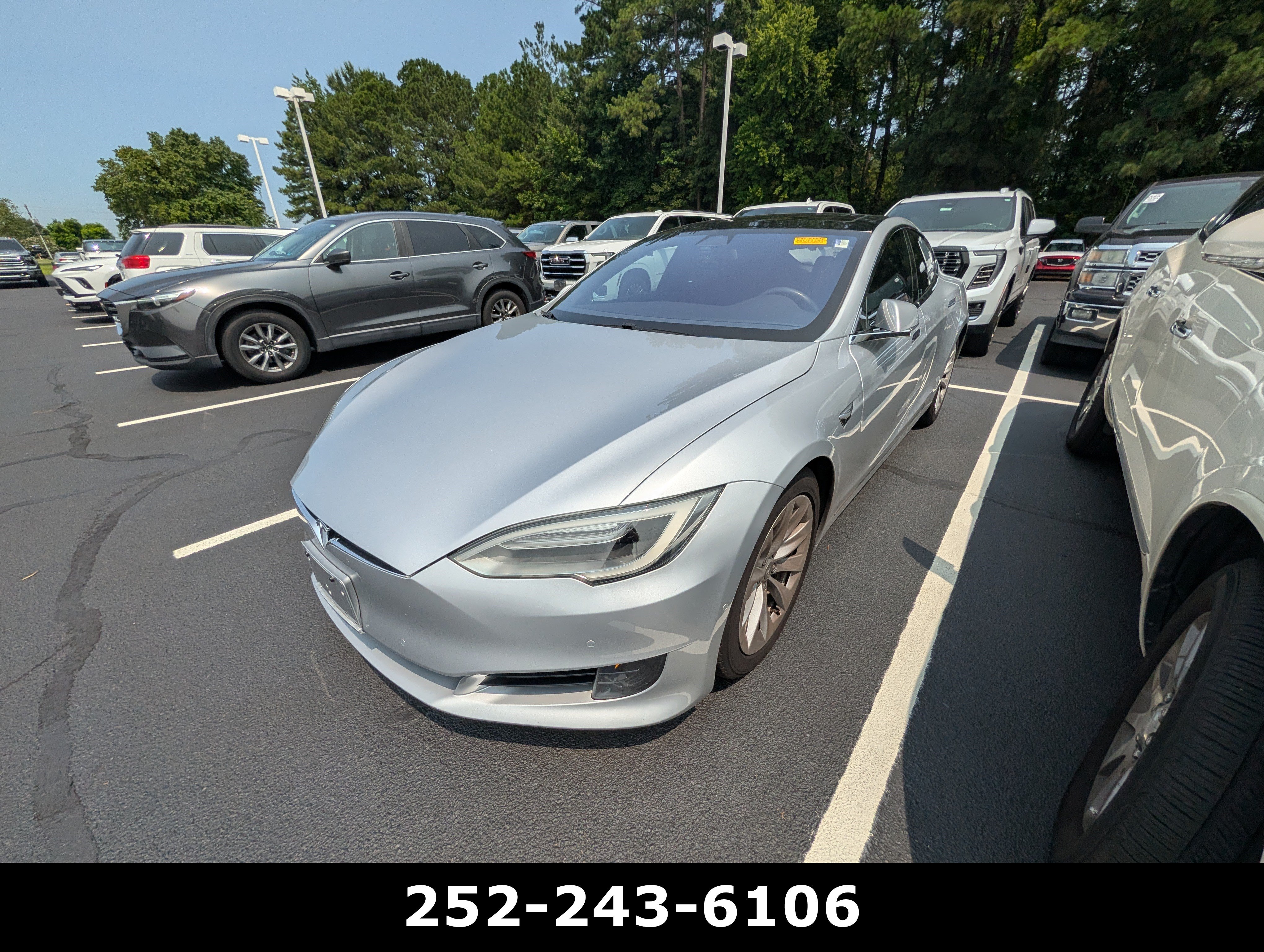Used 2017 Tesla Model S 75D AWD/4WD image 8