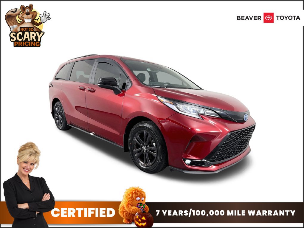 Used 2025 Toyota Sienna XSE w/ XSE Plus Package