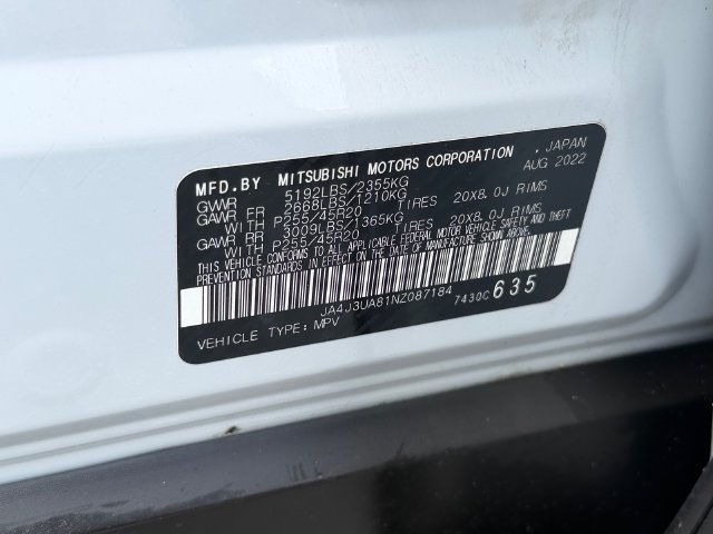 Used 2022 Mitsubishi Outlander SE FWD image 22