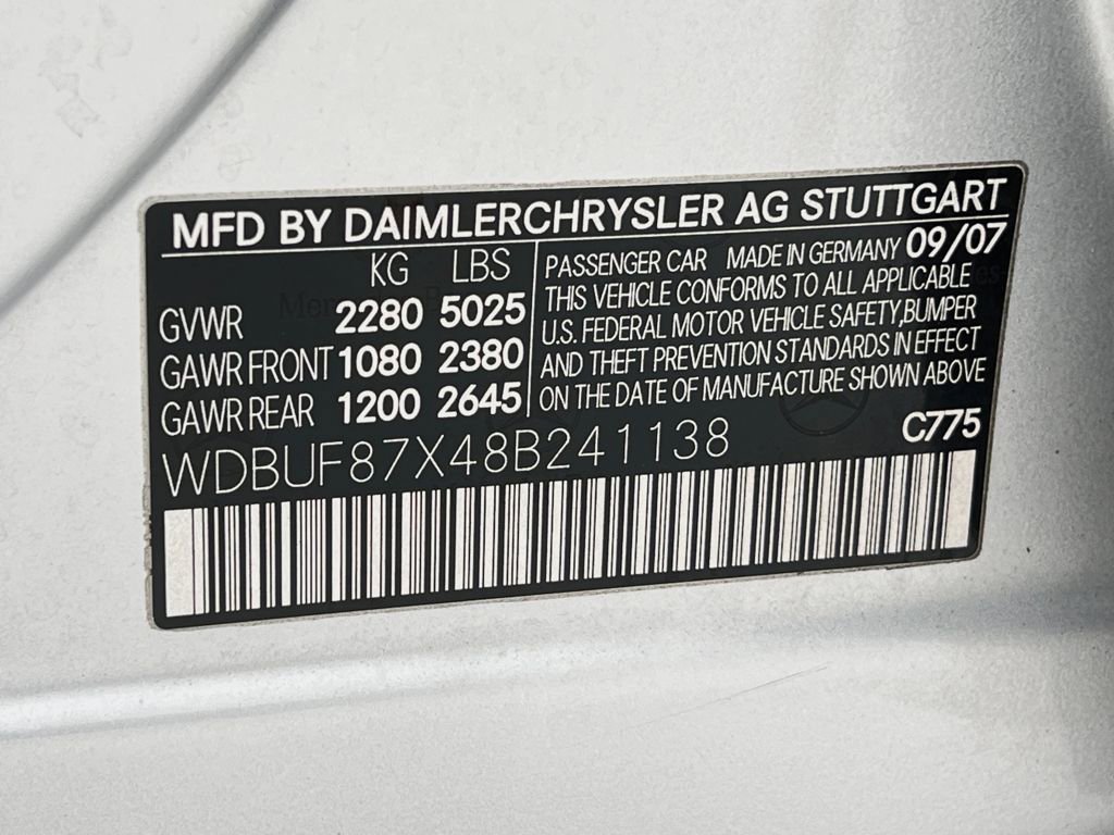 Used 2008 Mercedes-Benz E 350 4MATIC Sedan image 26