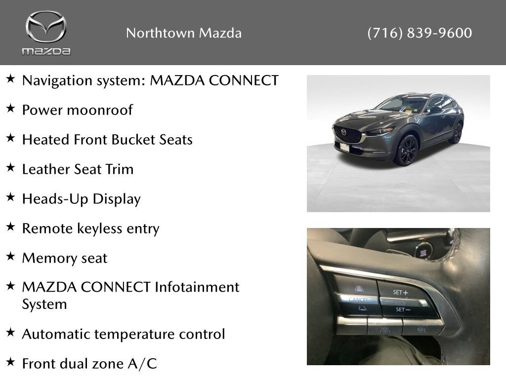 Certified 2023 MAZDA CX-30 2.5 Turbo w/ Premium Plus Pkg AWD/4WD image 10