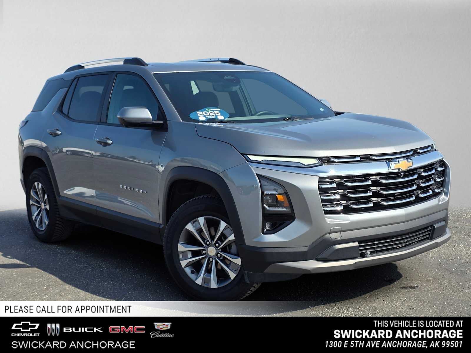 Certified 2025 Chevrolet Equinox LT w/ Convenience Package II