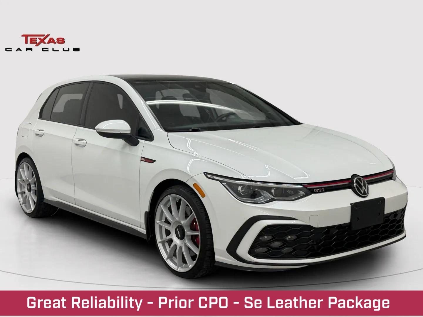 Used 2022 Volkswagen GTI SE w/ SE Leather Package FWD image 1