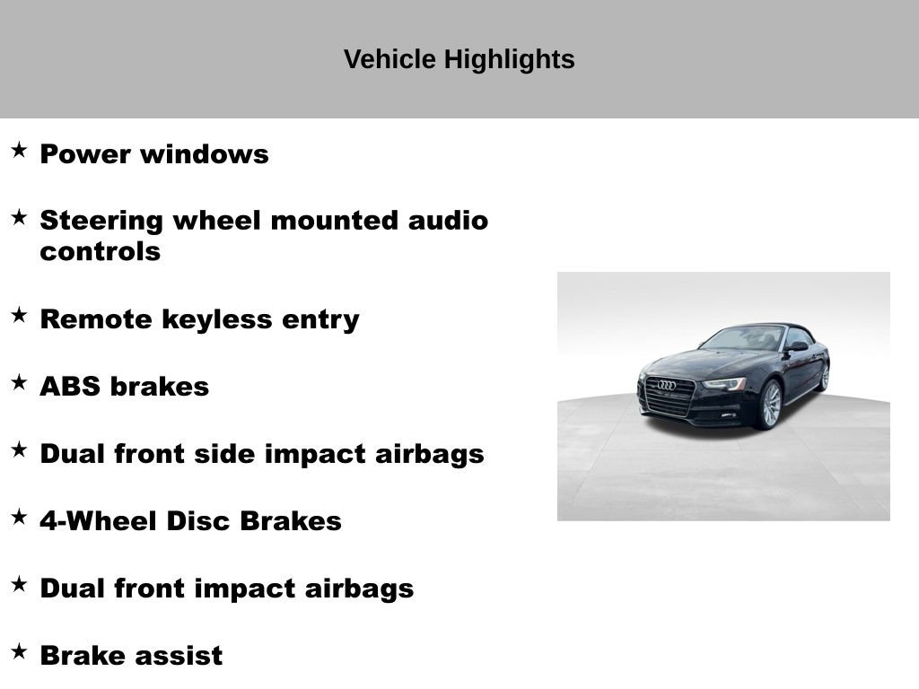 Used 2015 Audi A5 2.0T Premium Plus w/ Premium Plus Package image 27