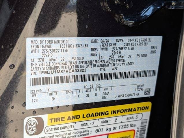 New 2027 Ford Expedition Platinum w/ Stealth Appearance Package AWD/4WD image 56