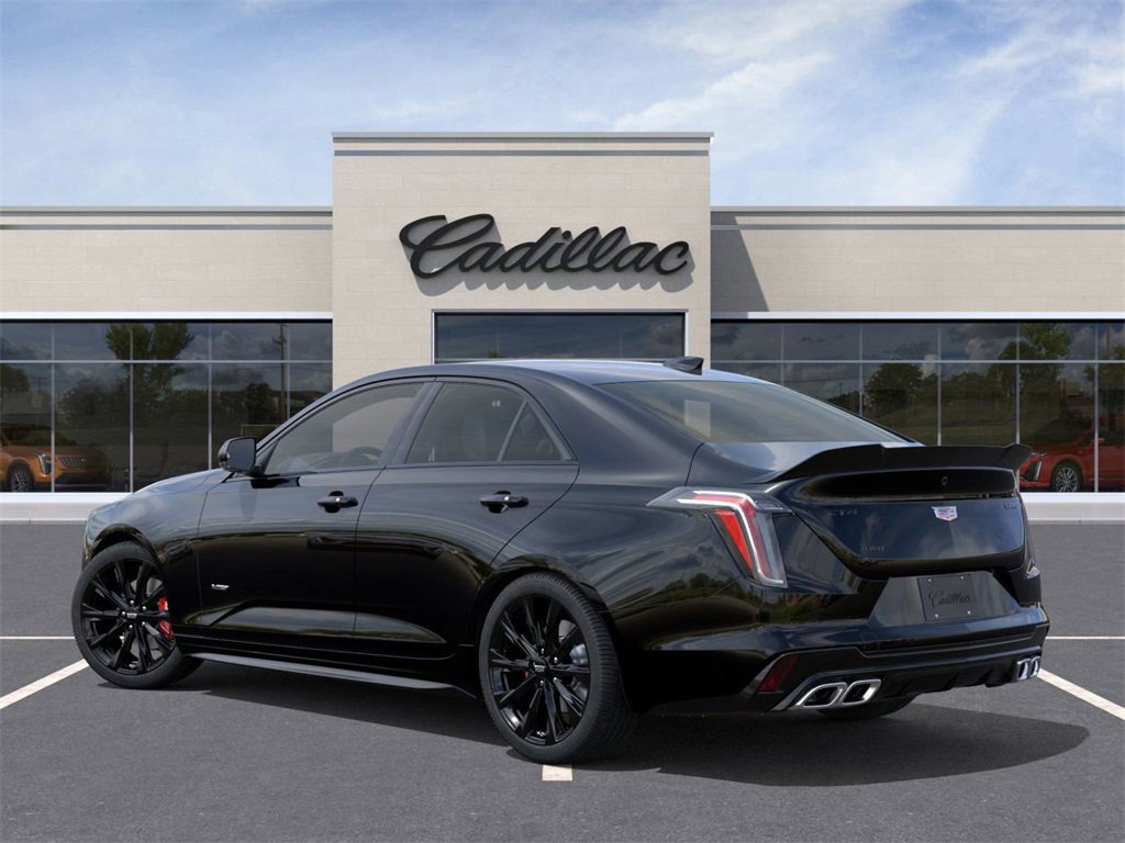 New 2026 Cadillac CT4 V w/ LPO, ONYX Package image 3