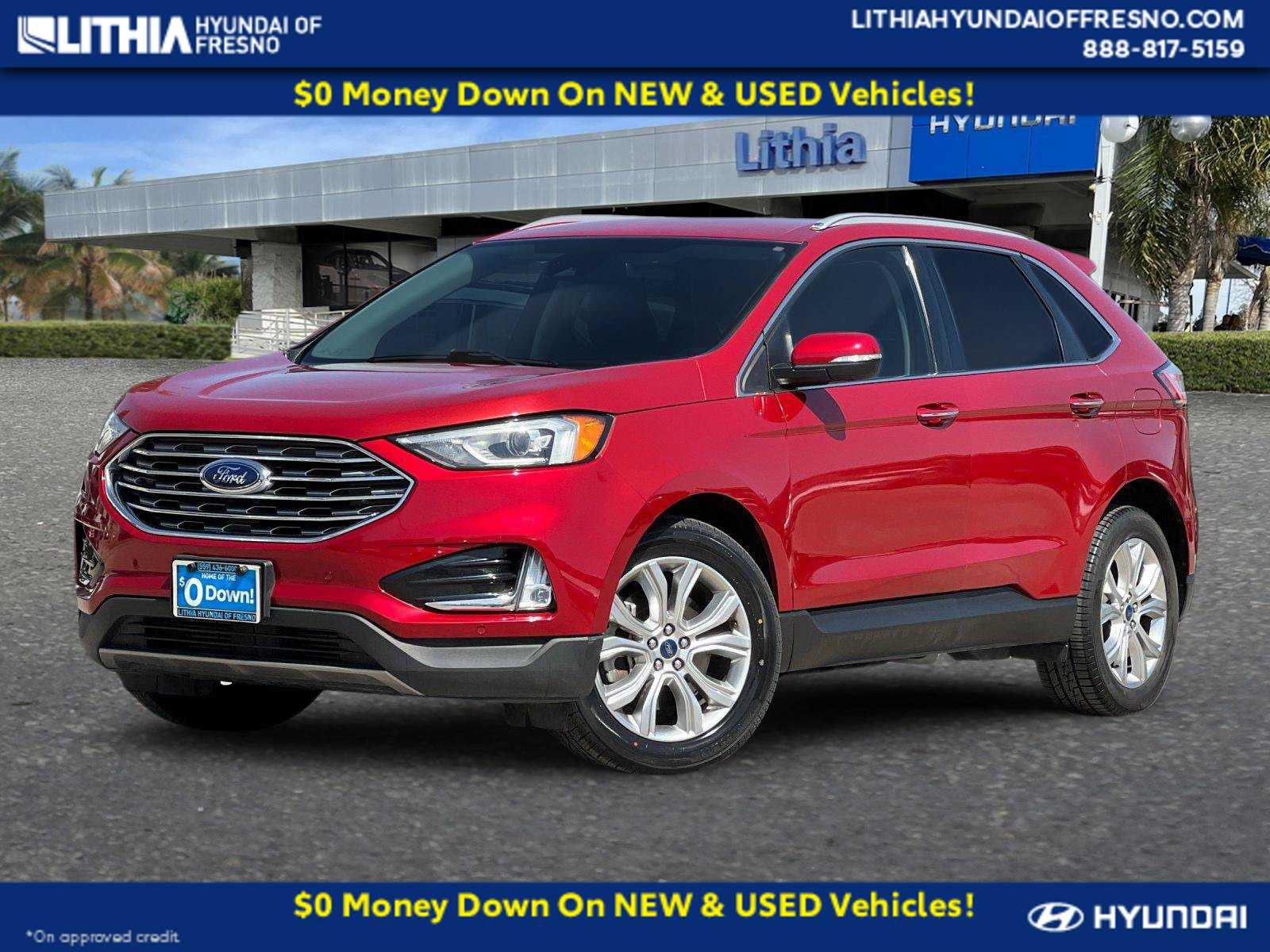 Used 2021 Ford Edge Titanium FWD image 1