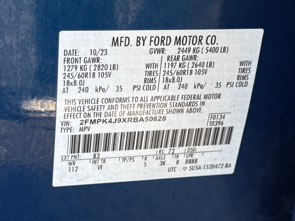 Used 2024 Ford Edge SEL AWD/4WD image 24
