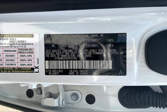 Certified 2023 Lexus RX 350 Premium Plus w/ Cold Area Package AWD/4WD image 19
