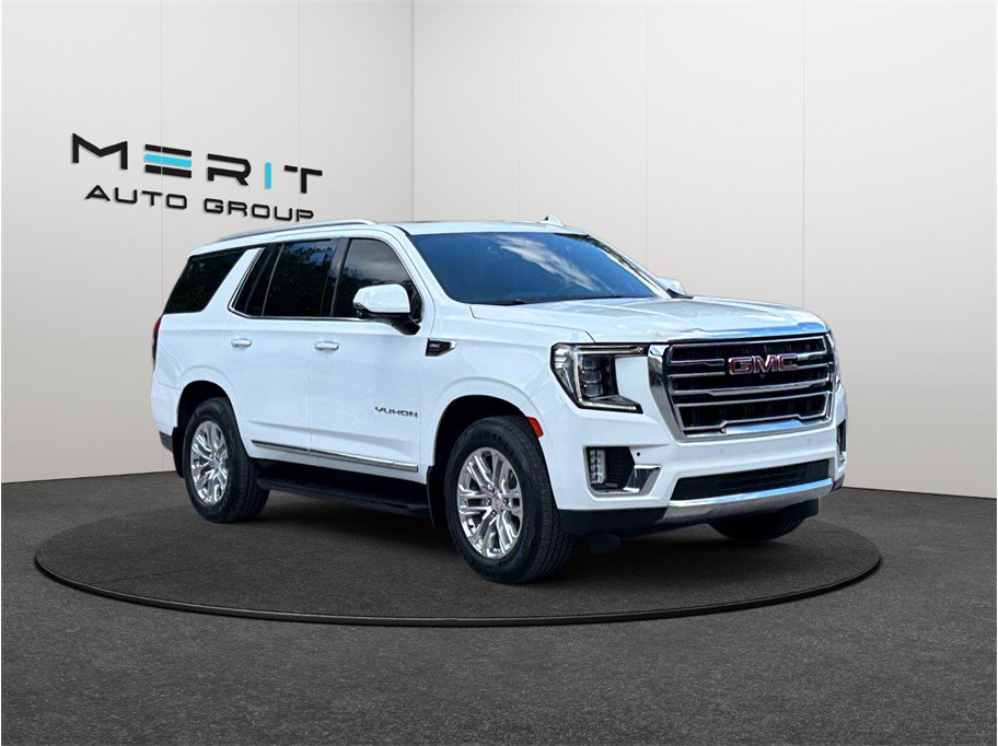 Used 2022 GMC Yukon SLT w/ SLT Premium Package RWD image 1