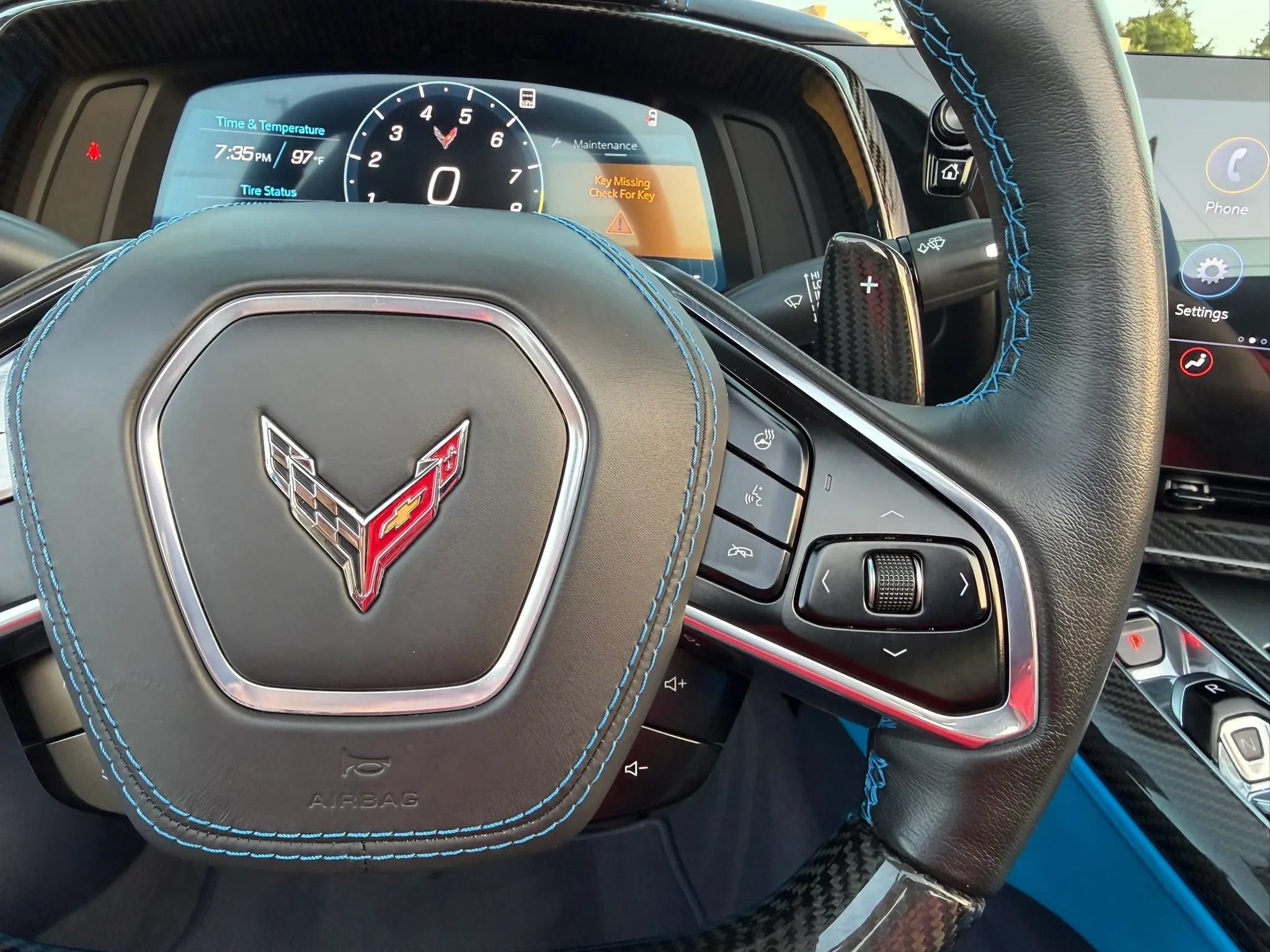 Used 2023 Chevrolet Corvette Z06 w/ Chrome Exterior Badge Package RWD image 39