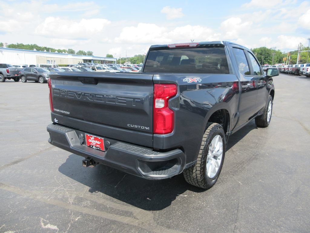 Certified 2021 Chevrolet Silverado 1500 Custom w/ LPO, Dark Essentials Package AWD/4WD image 6