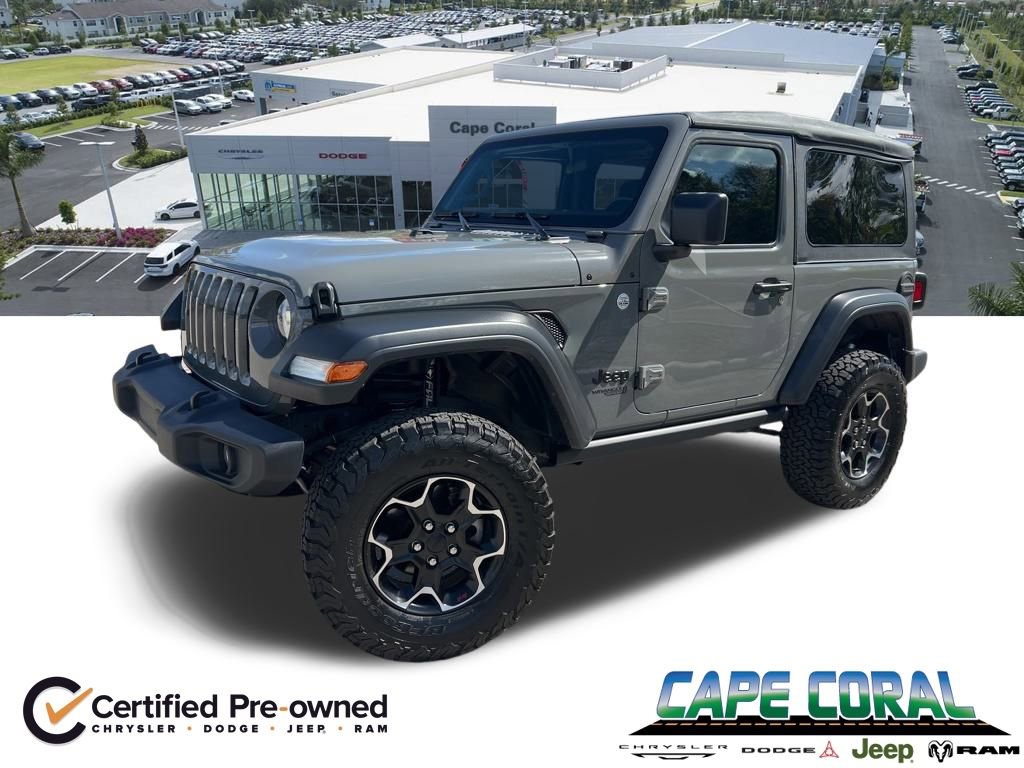 Certified 2021 Jeep Wrangler Sport S image 1