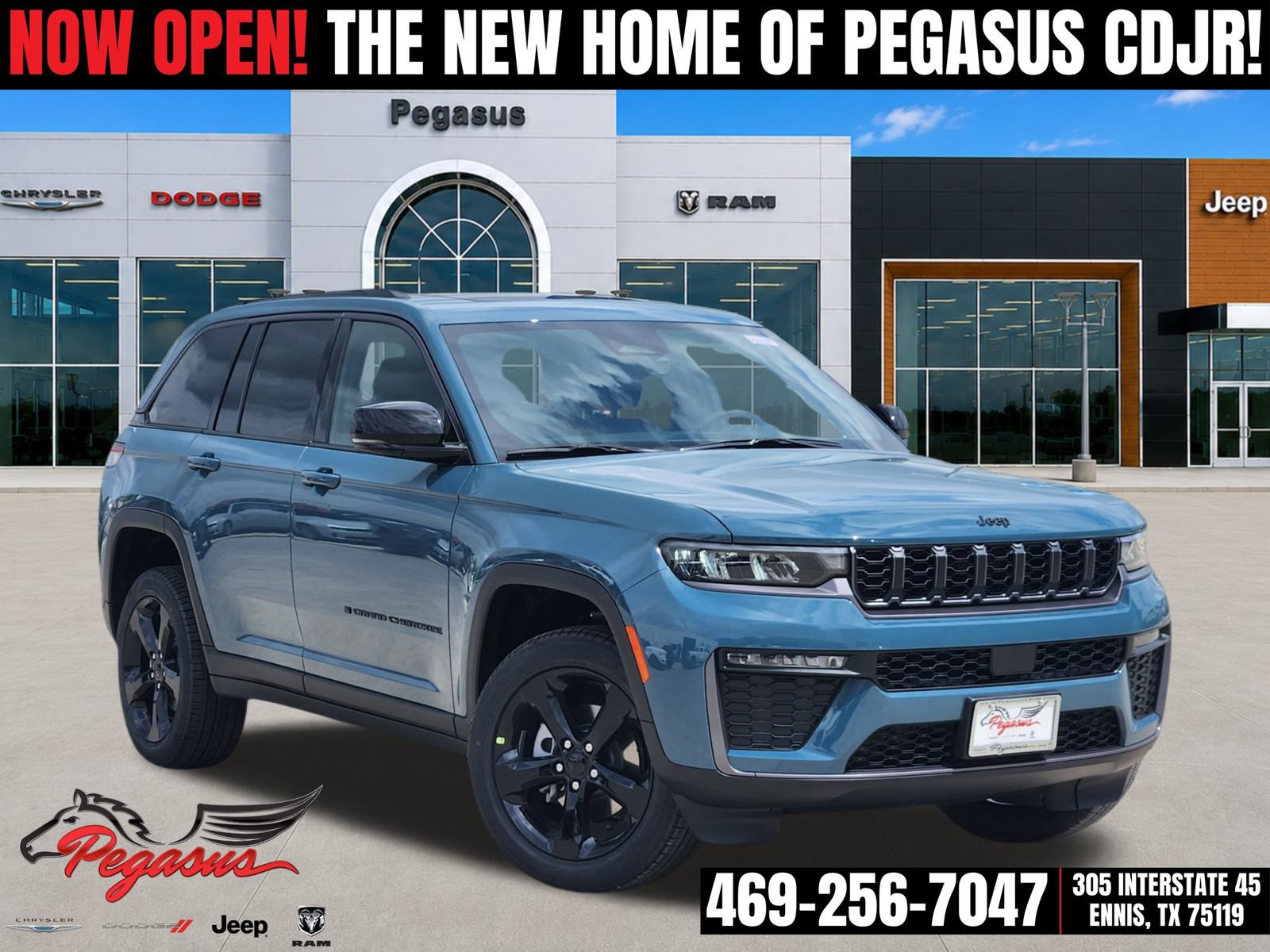 New 2026 Jeep Grand Cherokee Limited w/ Limited Altitude Package RWD 360° Tour