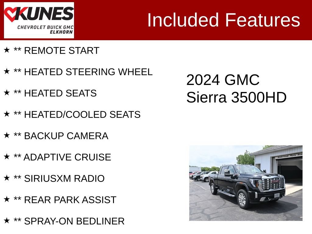 Used 2024 GMC Sierra 3500 Denali w/ Technology Package AWD/4WD video 2
