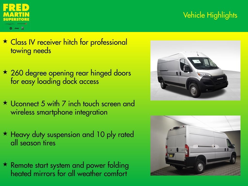 New 2026 RAM ProMaster 2500 w/ Convenience Group FWD image 15