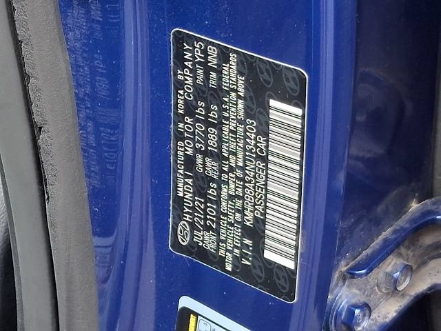 Certified 2022 Hyundai Venue SE FWD image 27