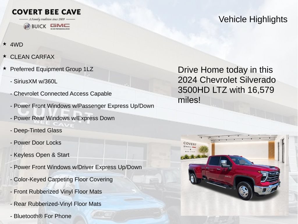 Used 2024 Chevrolet Silverado 3500 LTZ w/ LTZ Convenience Package AWD/4WD image 6
