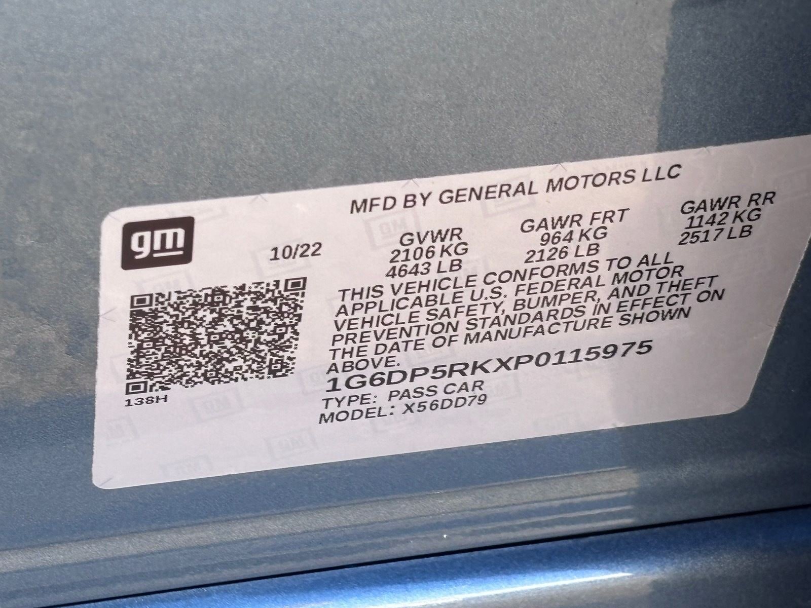 Used 2023 Cadillac CT5 Sport w/ Technology Package RWD image 35