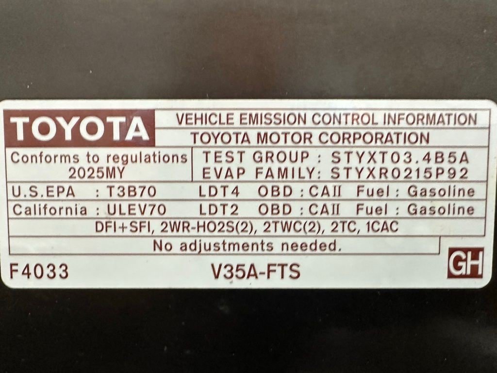 Used 2025 Toyota Tundra 1794 Edition AWD/4WD image 72