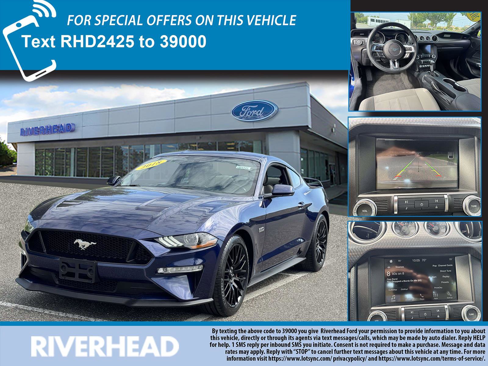 Used 2018 Ford Mustang GT w/ GT Performance Package image 1