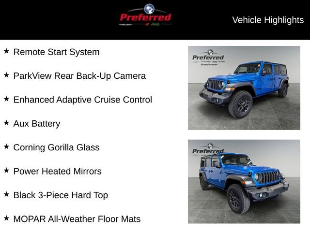 New 2025 Jeep Wrangler Sport S image 12