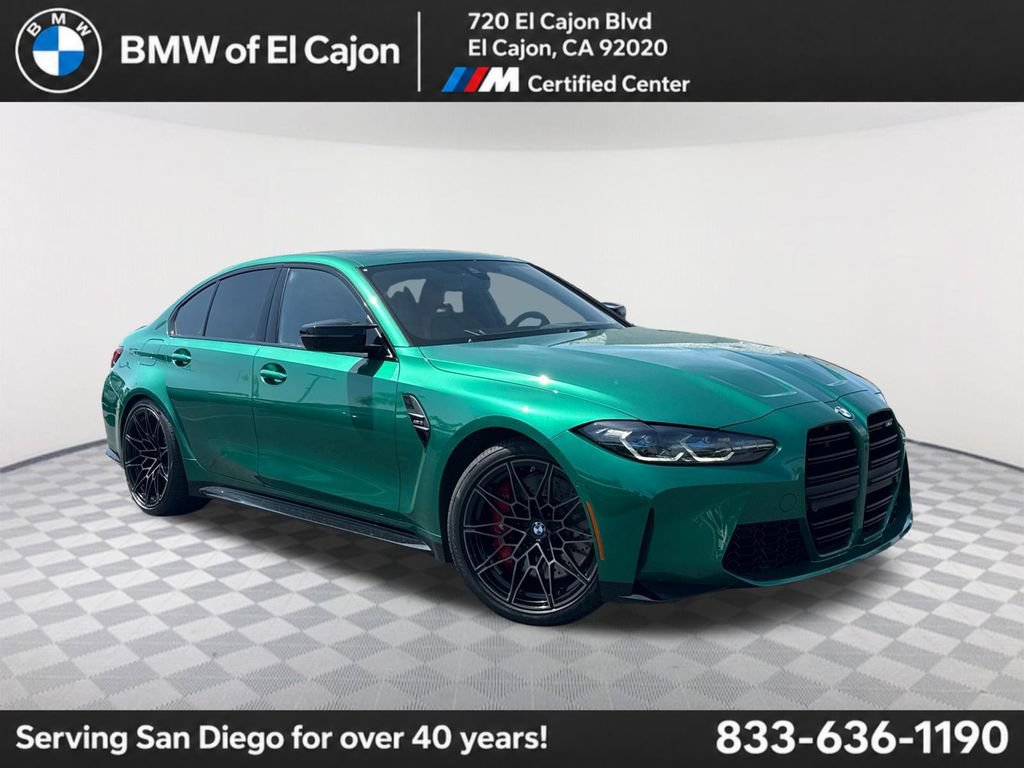 Used 2024 BMW M3 w/ Executive Package RWD image 1