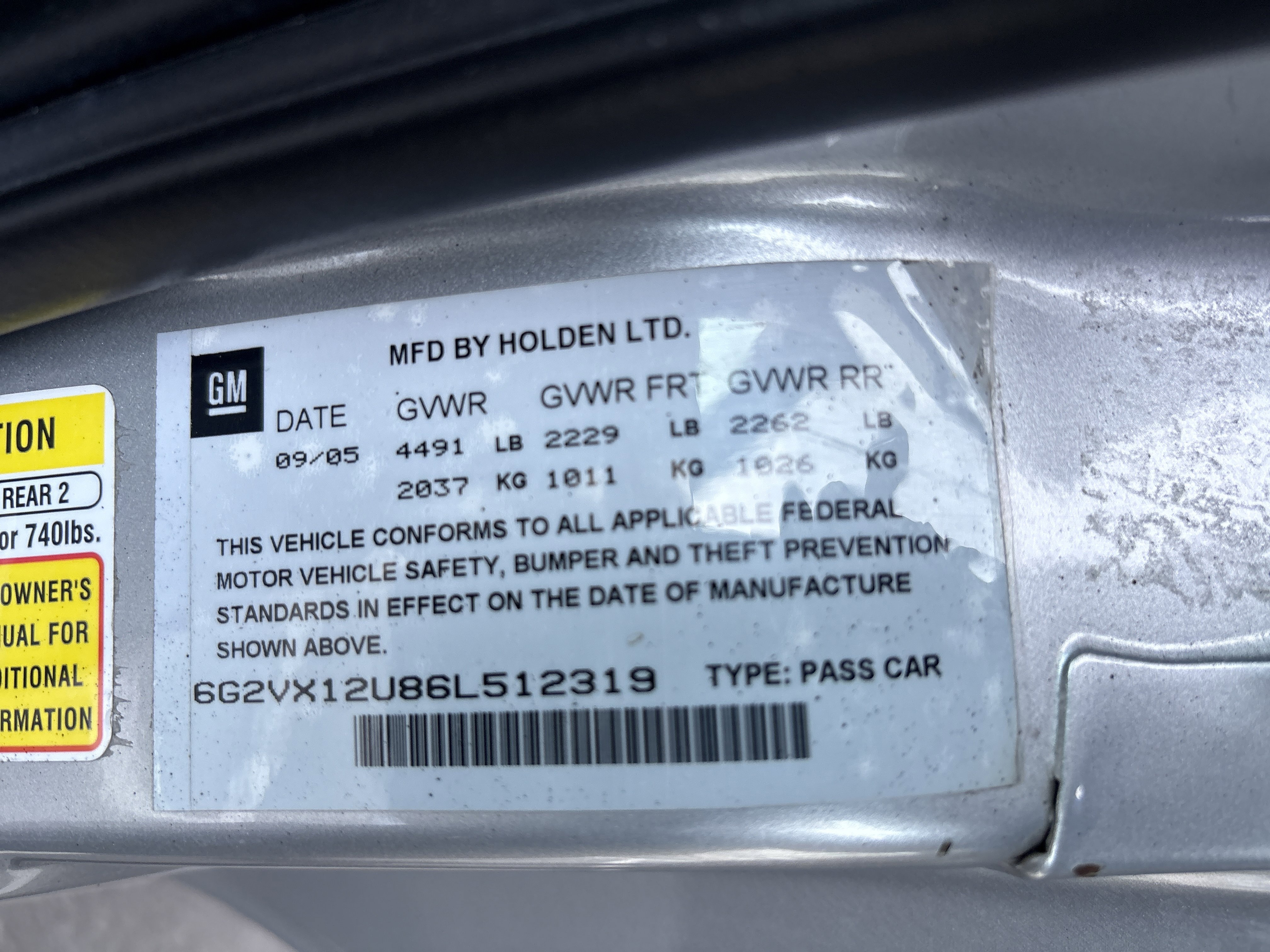 Used 2006 Pontiac GTO Base image 32