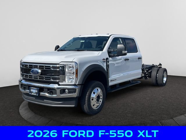 New 2026 Ford F550 4x4 Crew Cab w/ XLT Value Package