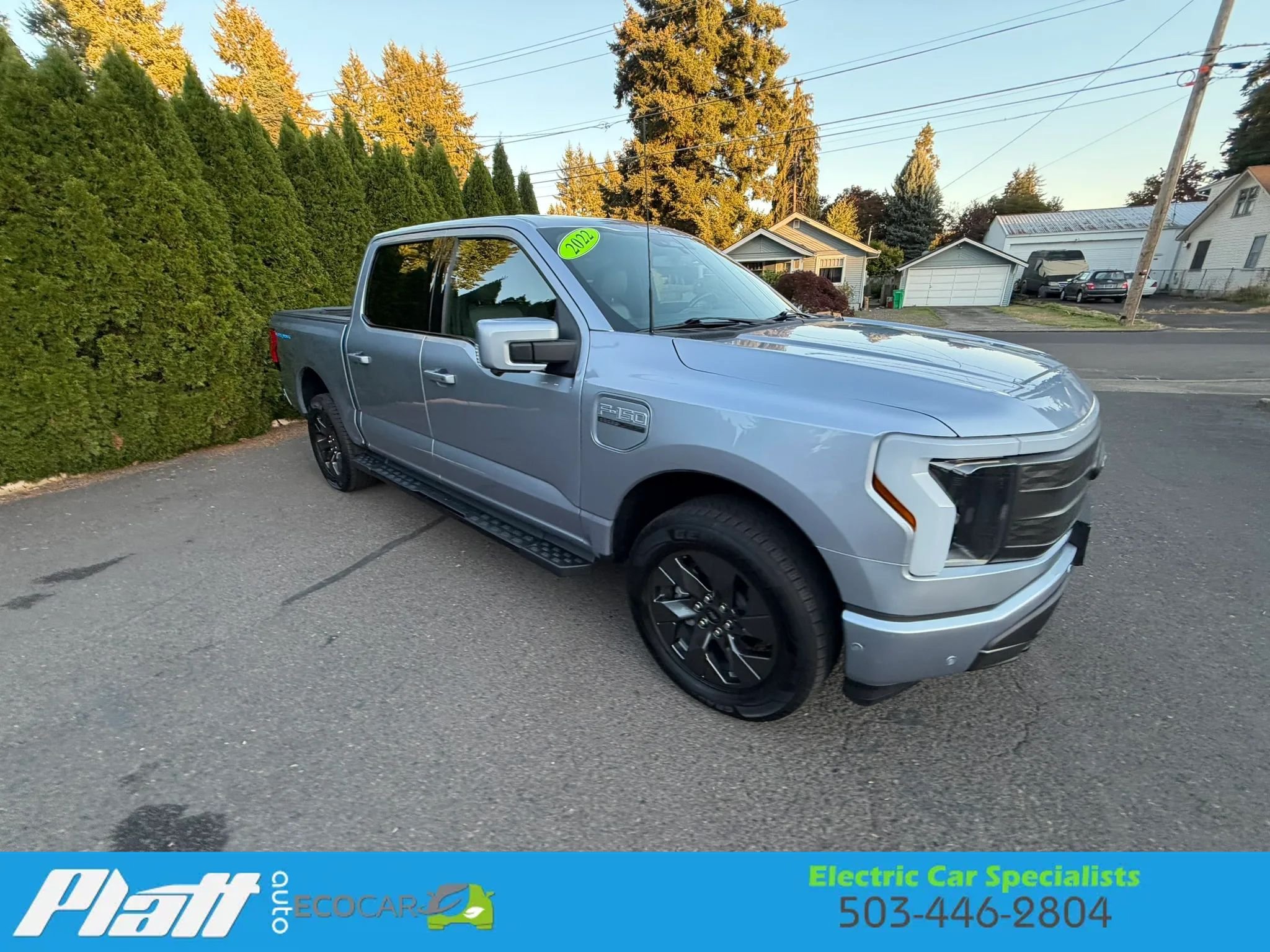 Used 2022 Ford F150 Lightning Lariat AWD/4WD image 14