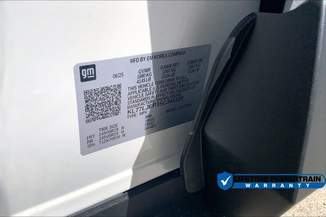 New 2025 Chevrolet Trax RS w/ Sunroof Package FWD image 14