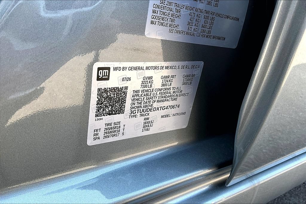 New 2026 GMC Sierra 1500 SLT AWD/4WD image 8