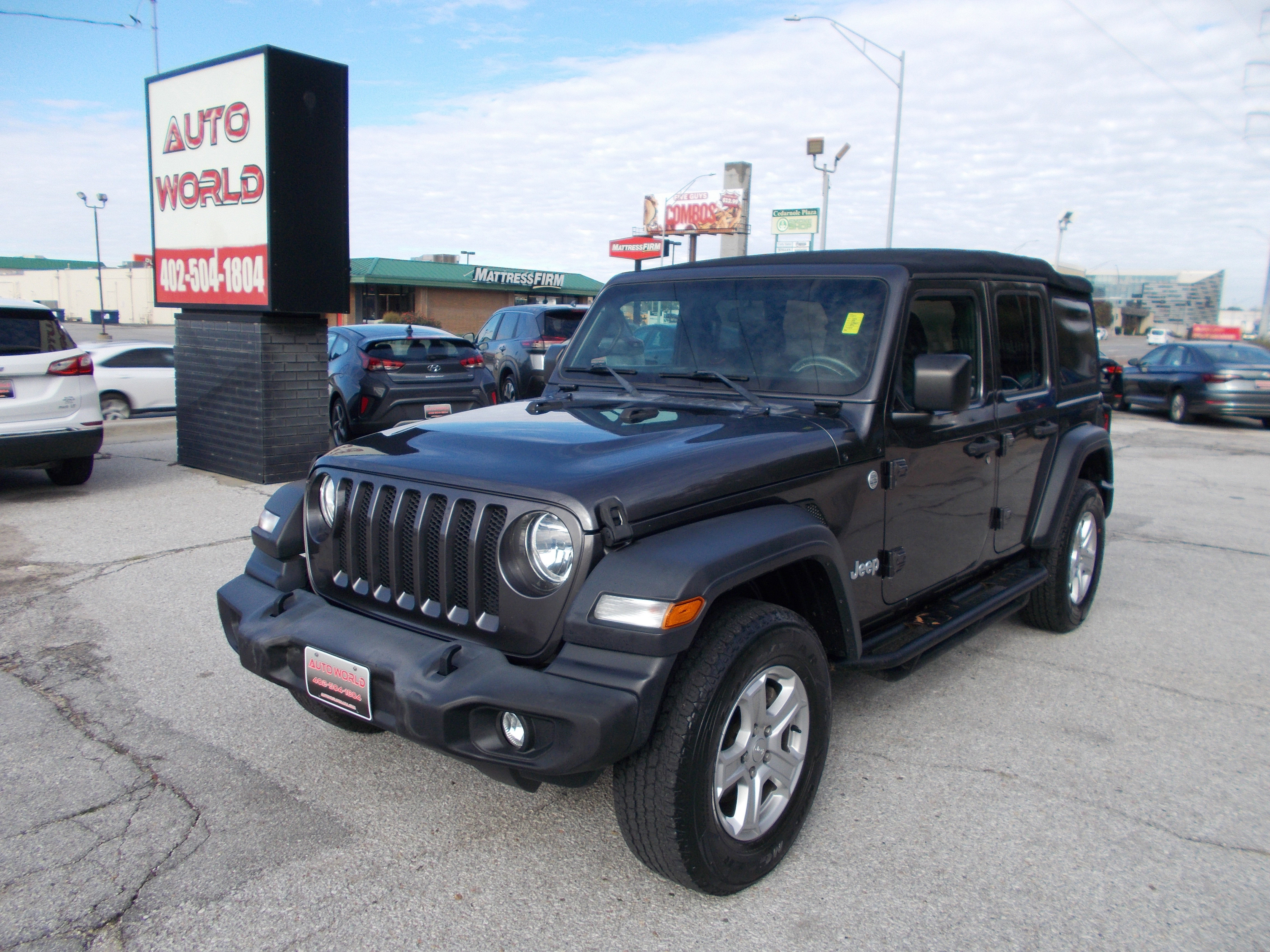 Used 2018 Jeep Wrangler Unlimited Sport S