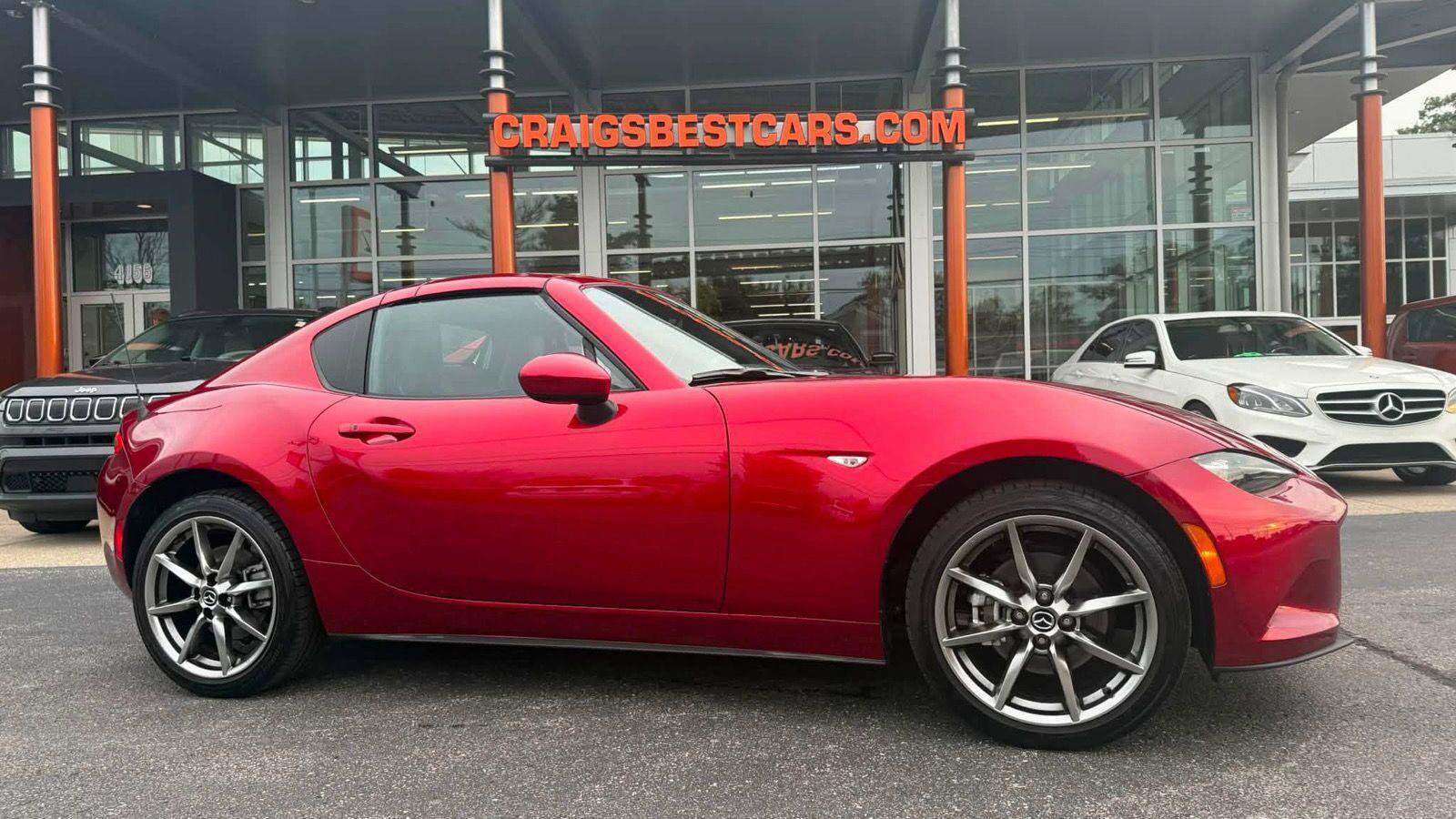 Used 2022 MAZDA MX-5 Miata RF Grand Touring RWD image 1