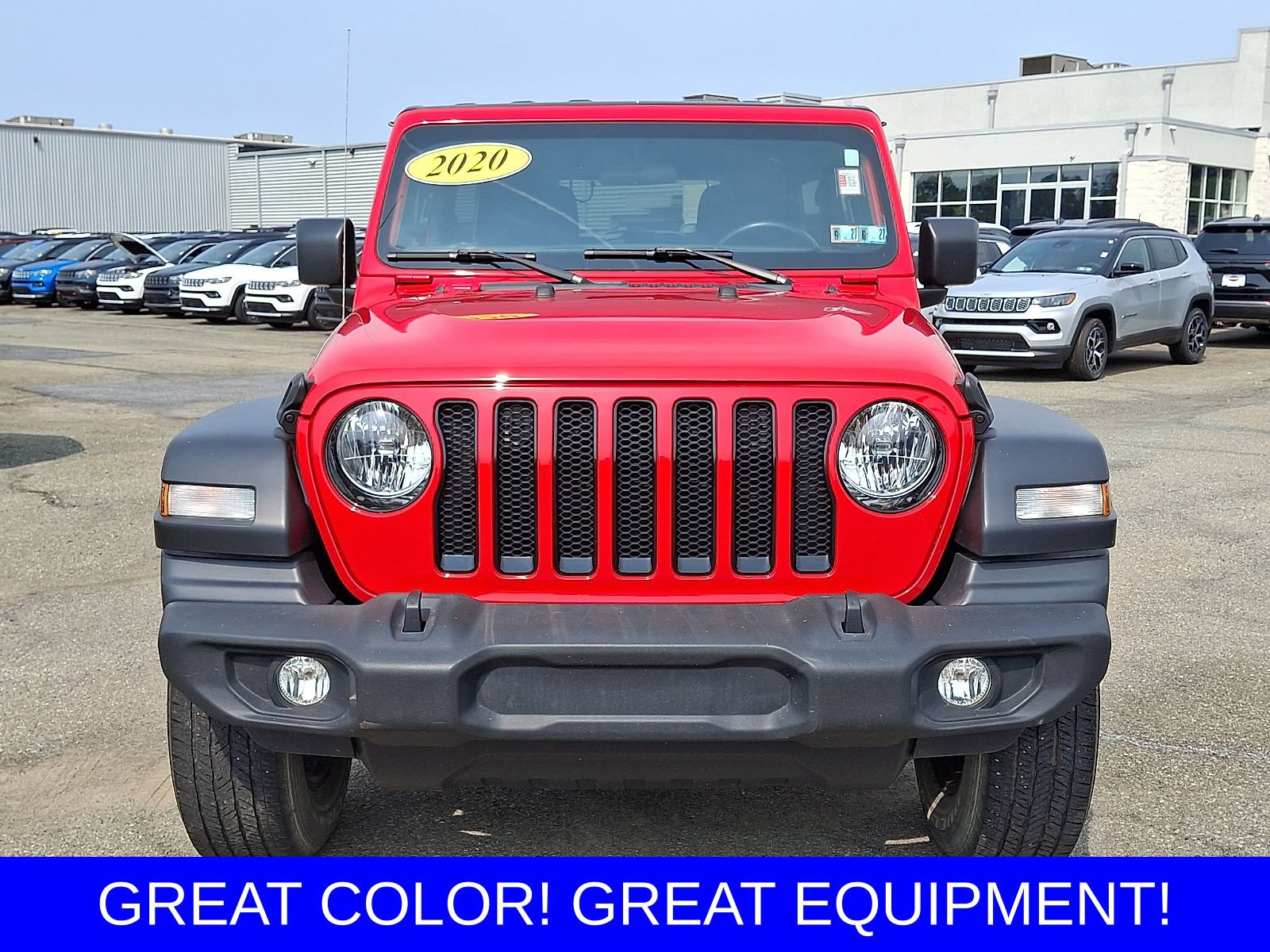 Used 2020 Jeep Wrangler Unlimited Sport AWD/4WD image 2