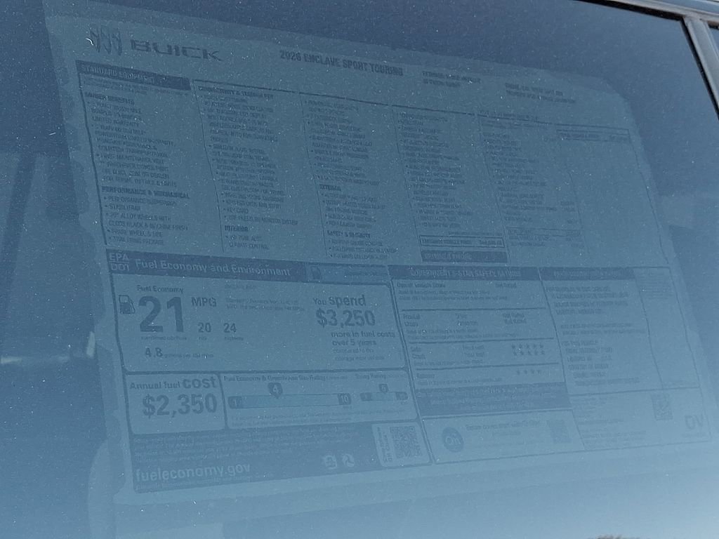 New 2026 Buick Enclave Sport Touring w/ Power Package image 3