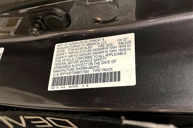 Used 2022 Honda Ridgeline RTL-E image 34