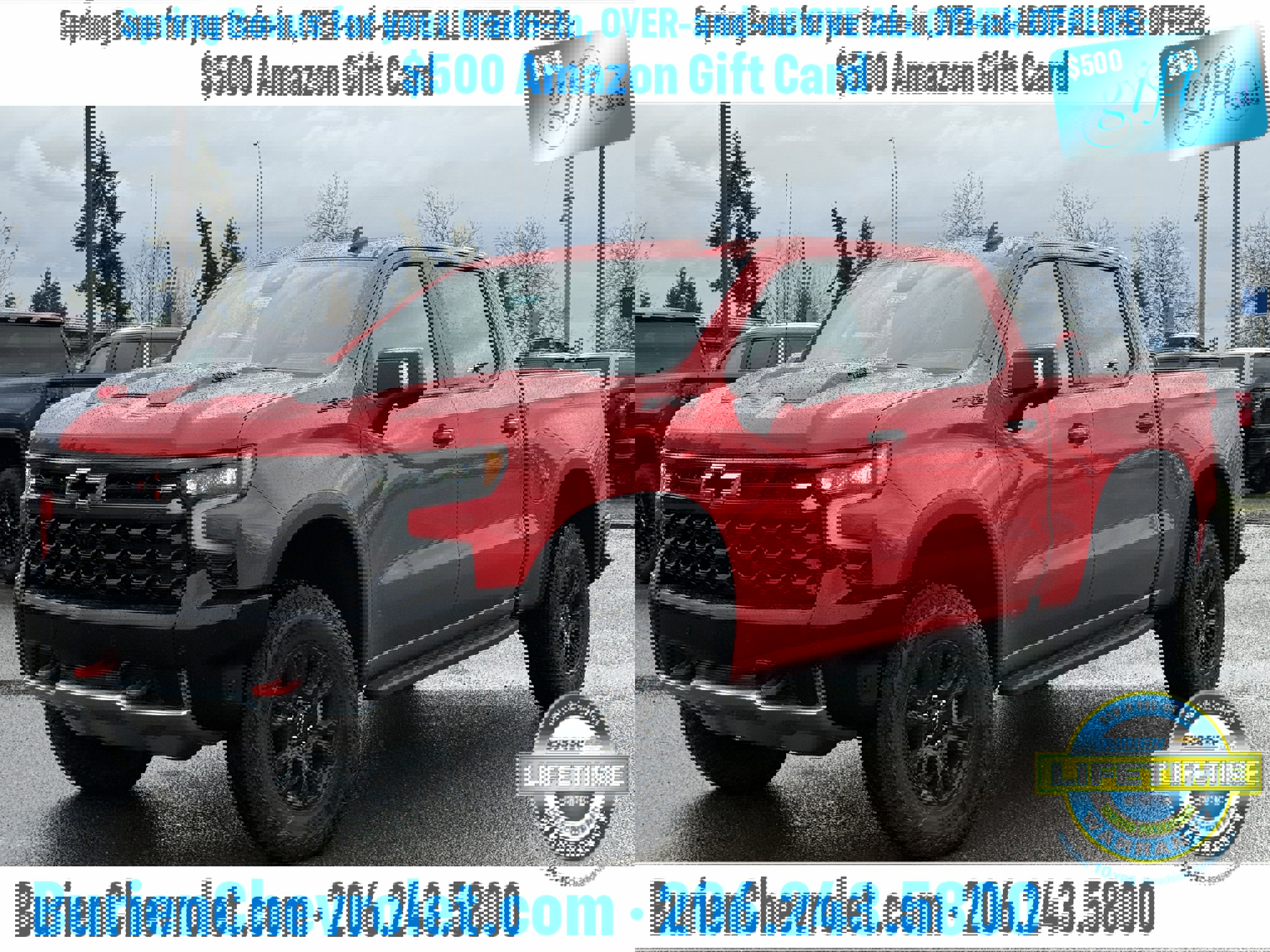 New 2026 Chevrolet Silverado 1500 ZR2 w/ LPO, Dark Essentials Package image 1